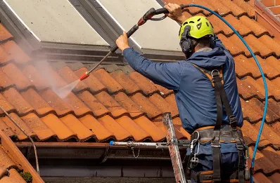 Démoussage et hydrofuge de toiture à Gourgue